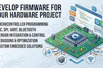 develop firmware for your hardware project