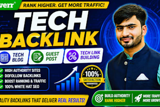 provide tech guest posting with quality backlinks