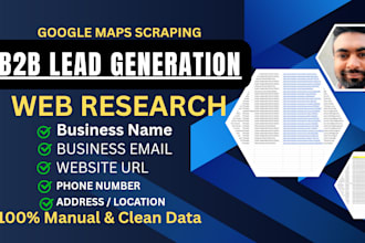 do google maps scraping and b2b lead generation