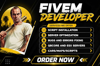 be your  fivem developer