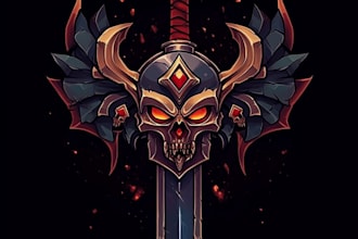 design a professional fantasy, rpg, scifi, nft logo