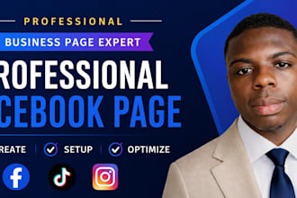 facebook business page create and setup social  media page setup instagram page