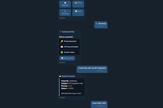 create a custom telegram bot for your business