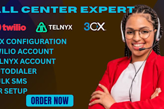 setup twilio account, SMS, voice, IVR and did numbers
