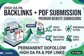 manually submit your PDF to top high authority document sharing sites