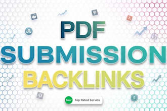 perform manual PDF submission for link building