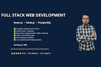 develop your reactjs nodejs web application