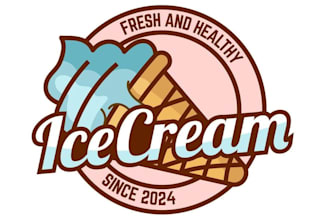 fantastic ice cream logo