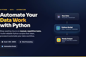 automate excel CSV data processing with python scripts
