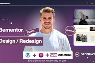 modernes wordpress webdesign mit elementor website design and redesign experte