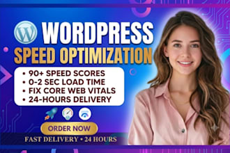 speed optimize wordpress website with wp rocket cache and core web vitals