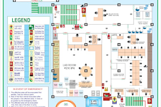 design fire alarm system with calculations autocad design