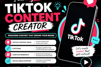create tiktok content ideas and caption