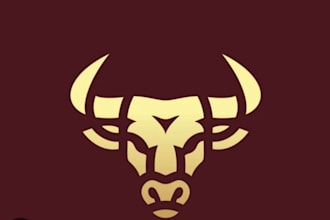 design a unique minimalist logo, modern
