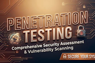 do penetration testing,vulnerability scan, and security report