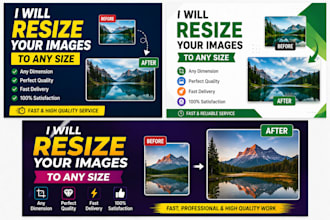 resize, crop and adjust your images professionally