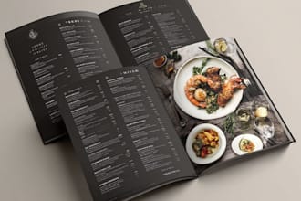 design unique chalkboard menus