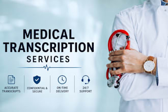 do accurate medical transcription