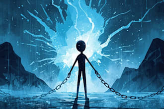create book covers, characters and illustrations