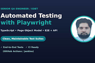 build maintainable playwright tests that catch real regressions
