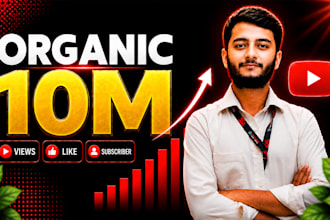 do organic youtube promotion for channel and video growth
