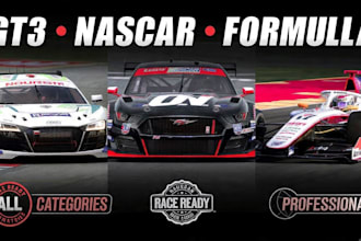 create realistic gt3, nascar, and formula racing liveries professionally