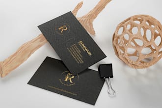 modern business card, luxury business card,  minimalist unique card