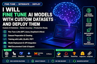 fine tune model with custom dataset