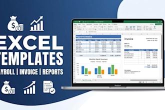 create professional excel templates for payroll and invoicing