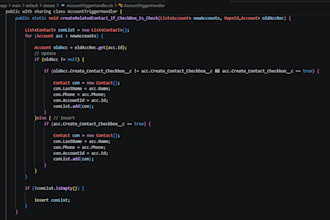 develop apex triggers, classes, flows and lwc in salesforce