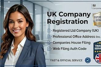do UK company registration with registered office address
