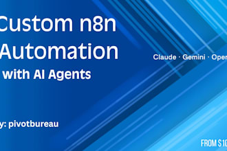 build n8n workflows with claude, gpt and gemini agents