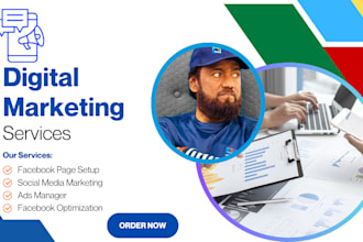 create a facebook business page, set up and optimize