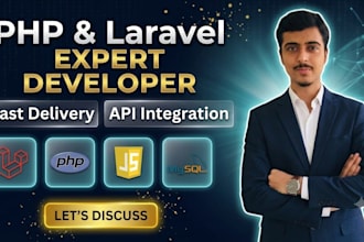 build and debug a custom PHP laravel web application