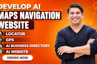 develop ai maps navigation website locator gps ai business directory ai website
