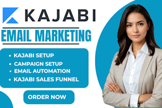 setup kajabi email marketing kajabi automation funnel landing page
