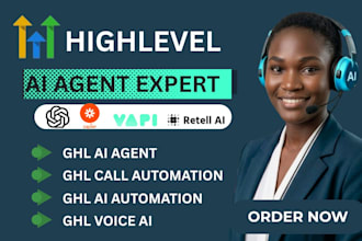 design ghl ai chatbot ghl voice ai agent ghl virtual  ai and ghl crm automation