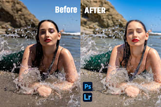professionally retouch bridal and wedding photos