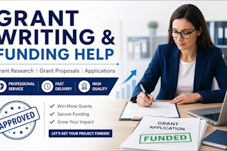 do grant writing grant research and grant application for funding
