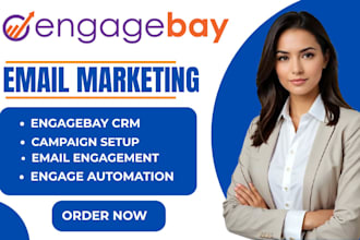 setup engagement engagebay email marketing automation setup crm setup