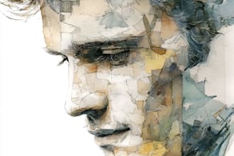 draw watercolor painting or digital art from your any photo