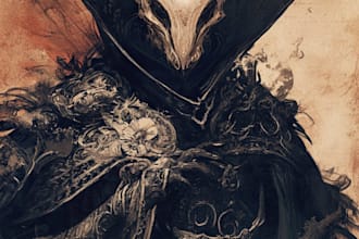 create a horror character