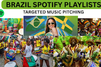 pitch your music to brazilian spotify playlists