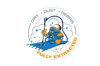 design fresh carpet cleaning company logo