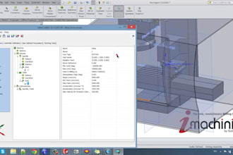 be your certified solidcam programmer for  3d milling