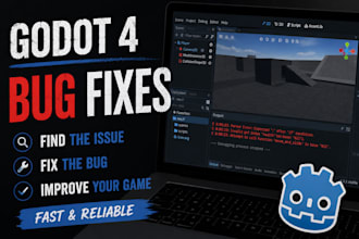 find and fix bugs in godot 4 projects