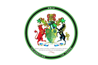 make commemorative logo for royal agricultural horticultural