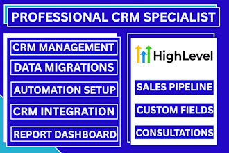 setup, automate and integrate gohighlevel crm