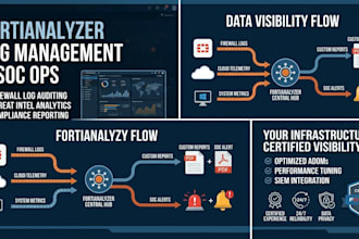 setup forti analyzer log monitoring, reporting, and analyze threats