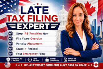 file your late US tax return and help reduce irs penalties fast